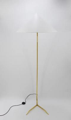Rupert Nikoll Rupert Nikoll Sumatra Mid Century Brass Floor Lamp Vienna Austria 1950s - 4066704