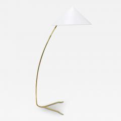 Rupert Nikoll Rupert Nikoll Sumatra Mid Century Brass Floor Lamp Vienna Austria 1950s - 4069514