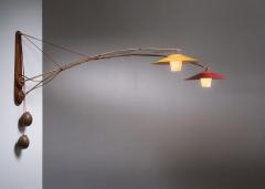 Rupprecht Skrip Rupprecht Skrip two armed wall lamp - 3618087