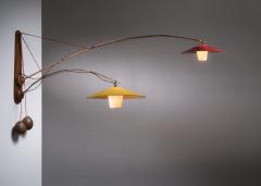Rupprecht Skrip Rupprecht Skrip two armed wall lamp - 3618088