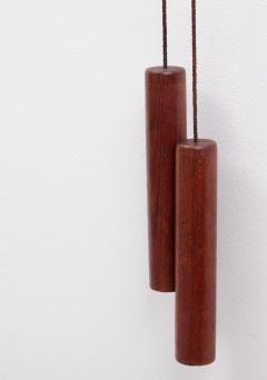 Rupprecht Skrip Wall Light by Rupprecht Skrip 1950s in Teak with Veneer Shade - 564745