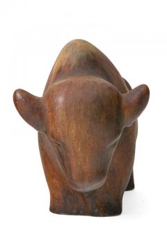 Ruscha Keramik Brown Glazed Bull - 1132430