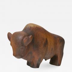 Ruscha Keramik Brown Glazed Bull - 1132582