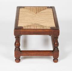 Rush Seat Oak Stool - 4461047