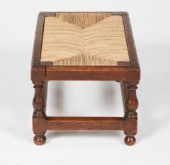 Rush Seat Oak Stool - 4461052