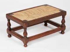 Rush Seat Oak Stool - 4461053