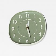 Russel Wright MID CENTURY CERAMIC CLOCK BY RUSSEL WRIGHT - 4648584