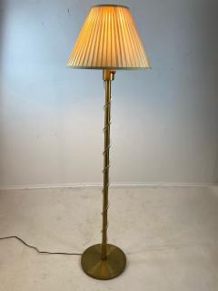Russel Wright RARE MODERNIST RUSSELL WRIGHT BRASS AND LUCITE FLOOR LAMP - 1216937