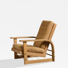 Russel Wright Russel Wright Lounge Chair with Maple and Fabric USA 1930s - 4771764