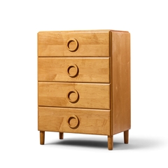 Russel Wright Russel Wright for Conant Ball Mid Century Maple Highboy Dresser - 4742630