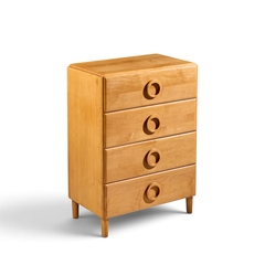 Russel Wright Russel Wright for Conant Ball Mid Century Maple Highboy Dresser - 4742633