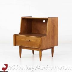 Russel Wright Russel Wright for Conant Ball Mid Century Maple Nightstand - 3689376