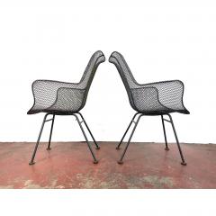 Russell Woodard Woodard Furniture 1950s Sculptura Chairs by Russell Woodard a Pair - 1753950