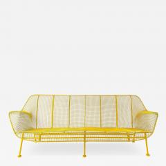 Russell Woodard Woodard Furniture 1950s Yellow Sculptura Collection Sofa by Russell Woodard - 4578708