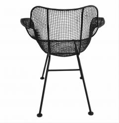 Russell Woodard Woodard Furniture Four Mid Century Modern Russell Woodard Sculptura Dining Chairs Outdoor Indoor - 3025769