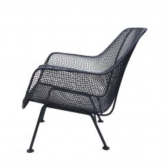 Russell Woodard Woodard Furniture Pair of Russell Woodard Sculptura Wrought Iron Lounge Chairs Mid Century Modern - 3024107