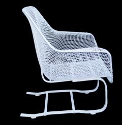 Russell Woodard Woodard Furniture Russell Woodard Sculptura Wrought Iron Bouncer Lounge Chair Mid Century Modern - 2823641