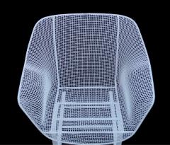 Russell Woodard Woodard Furniture Russell Woodard Sculptura Wrought Iron Bouncer Lounge Chair Mid Century Modern - 2823643