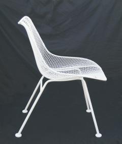 Russell Woodard Woodard Furniture Russell Woodard Sculptura Wrought Iron Dining Side Chair Mid Century Modern - 2826862