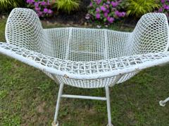 Russell Woodard Woodard Furniture Wonderful set of 6 Woodard Sculptura Patio Chairs and Table Mid Century Modern - 4729617
