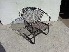 Russell Woodard Woodard Furniture Woodard Style Wrought Iron Patio Chaise Lounge - 2602075