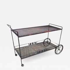 Russell Woodard Woodard Furniture Woodard Wrought Iron Bar Serving Cart - 2813089