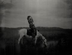 Russell Young Badlands Cheyenne Chief Badlands Silver Storm - 4443930