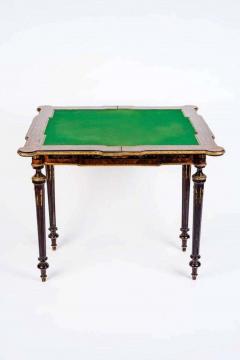 Russian 19th Century Marquetry Game Table 1820 - 1636877