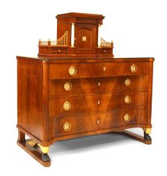 Russian 19th c Neoclassic Secretaire Commode - 741645