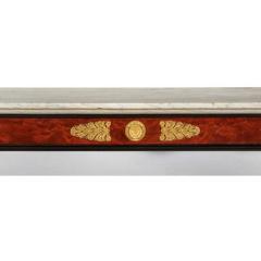 Russian Empire Ormolu Mounted Mahogany Console Table Cupboard Circa 1825 - 2143105