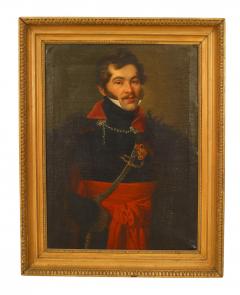 Russian Gentleman in a Black Coat Portrait - 4516819