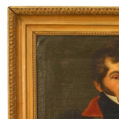 Russian Gentleman in a Black Coat Portrait - 4516821