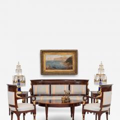 Russian Neoclassic 9 Piece Living Room Set - 4227208
