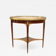 Russian Neoclassic Mahogany Center Table - 1428280