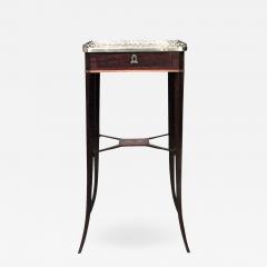 Russian Neoclassic Mahogany Side Table - 1470320