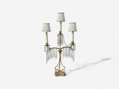 Russian Neoclassical Dore Bronze Crystal Marble Table Lamps Russia 19th c  - 4220873