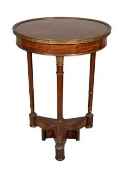 Russian Neoclassical Mahogany And Bronze Mounted Table - 4143546