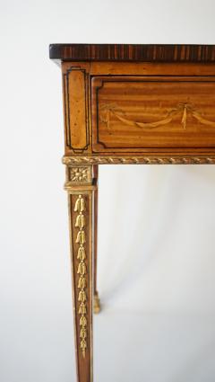 Russian Neoclassical Parcel Gilt Satinwood and Marquetry Side Table circa 1785 - 789528