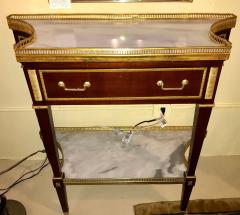 Russian Neoclassical Style Console Server or Commode with Marble Top - 2972598