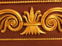 Russian Neoclassical Style Parcel Paint and Gilt Decorated Mirror - 1301779