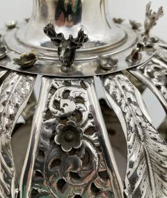 Russian Sterling Silver Torah Crown Judaica Turn of the Century Highly Detailed - 3255177