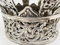 Russian Sterling Silver Torah Crown Judaica Turn of the Century Highly Detailed - 3255194