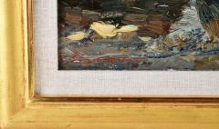 Russian Volga River Impressionist Seascape Painting by Lopatkin - 1942595