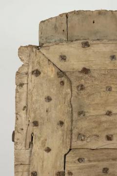 Rustic 17th Century Iron Studded Door Fragment - 3533030