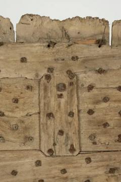 Rustic 17th Century Iron Studded Door Fragment - 3533037