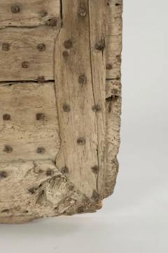 Rustic 17th Century Iron Studded Door Fragment - 3533102