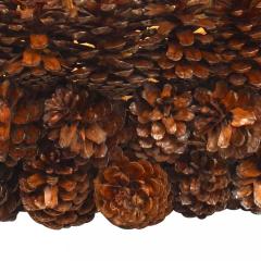Rustic Adirondack Pine Cone Basket - 4671798