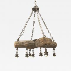 Rustic Adirondack Style 1st qtr 20th Cent Chandelier - 738261