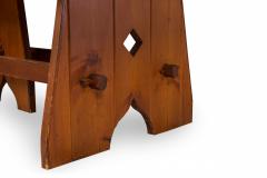 Rustic Adirondack Style Large Rectangular Dining Conference Table - 2800696