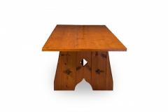Rustic Adirondack Style Large Rectangular Dining Conference Table - 2800699